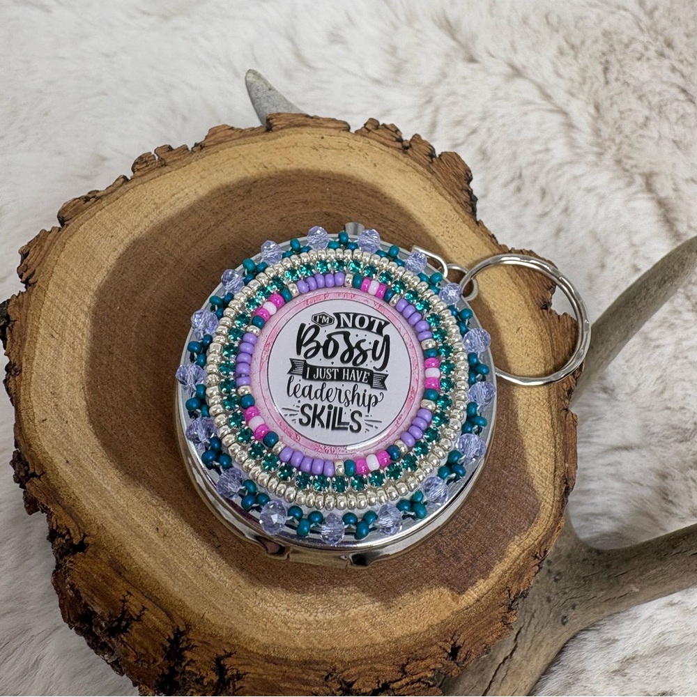 Beaded Pill Box